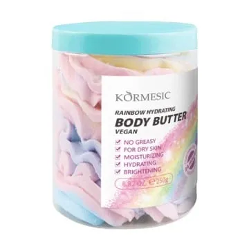 Body Butter KORMESIC Rainbow Hydrating Vegan 250g