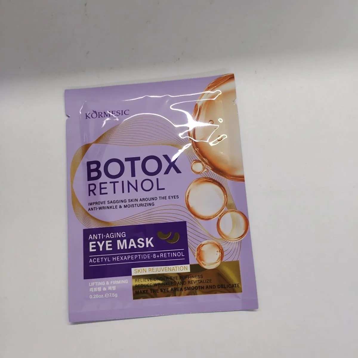 Maska pod oczy KORSE Botox Retinol 1 szt.