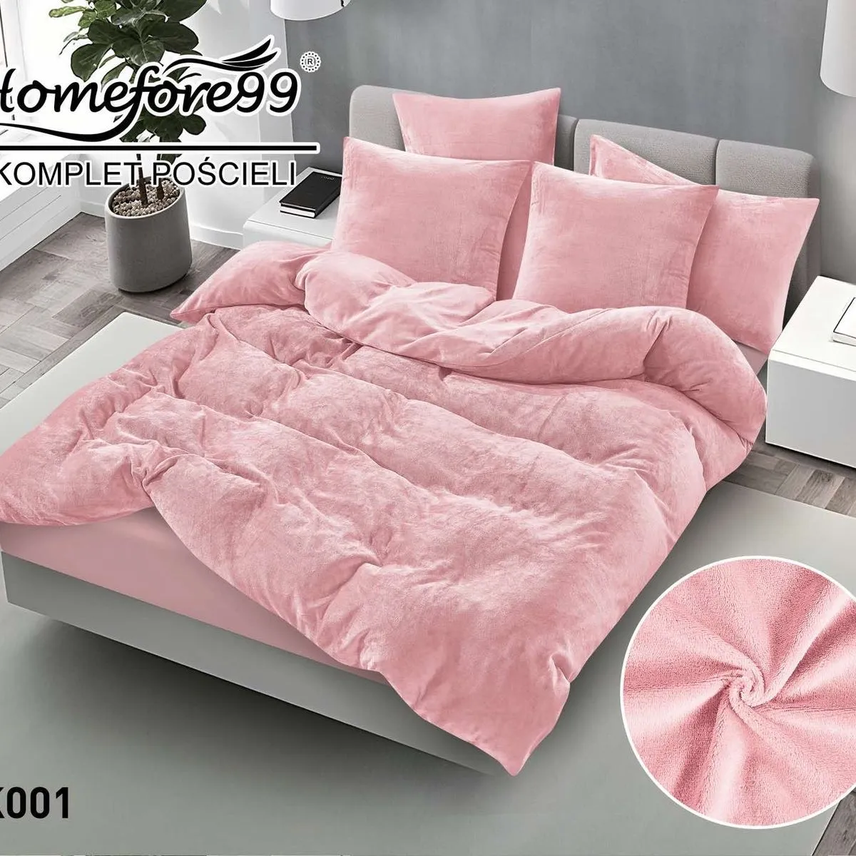 Komplet pościeli 3-częściowy 200x220 cm Homefore99 K001