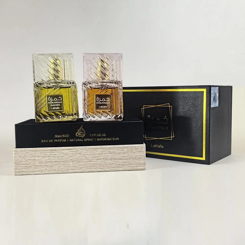 Zestaw Perfum Lattafa Khamrah i Yara 2x50ml EDP