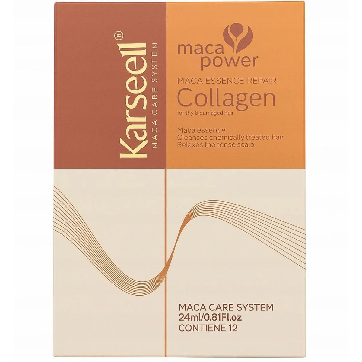 Collagen Maca do Włosów 240ml Maca Power Repair