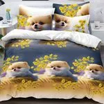 Pościel Satyna Bawełna 3cz. 160x200 Pomeranian