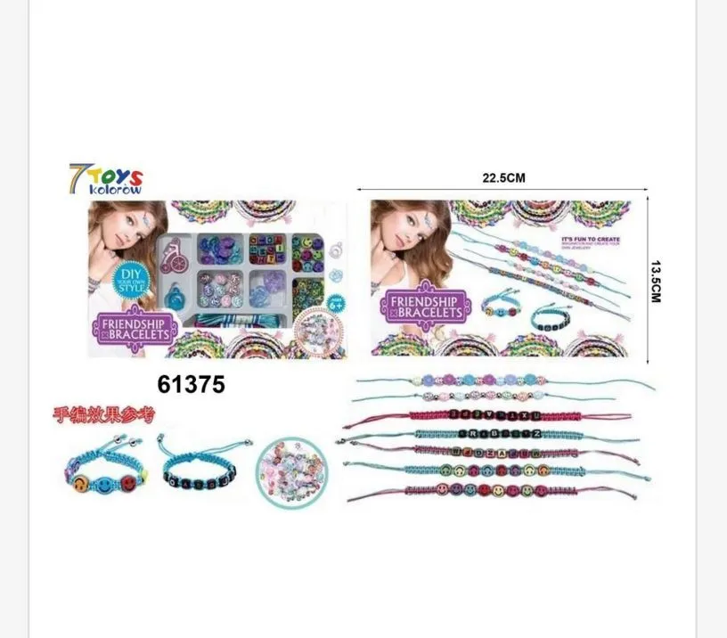 Zestaw do robienia bransoletek DIY 61375