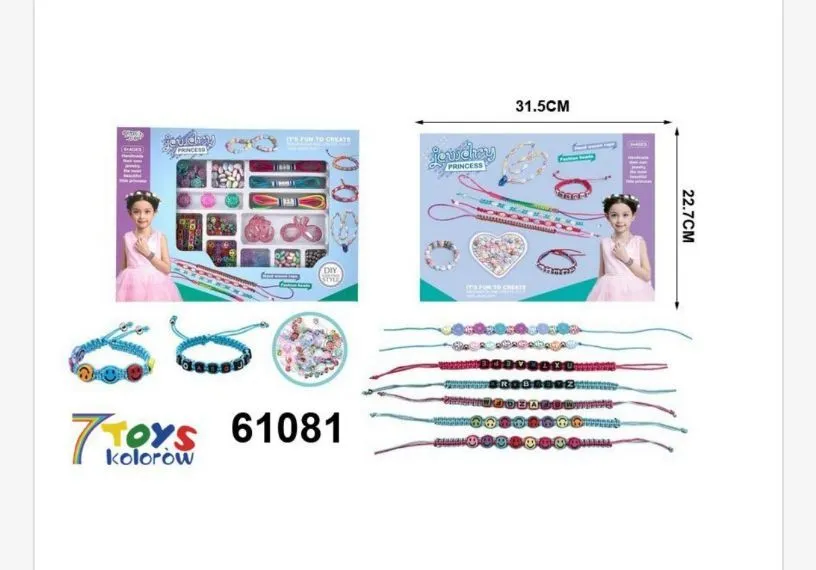 Zestaw do Robienia Bransoletek 7 Toys 61081