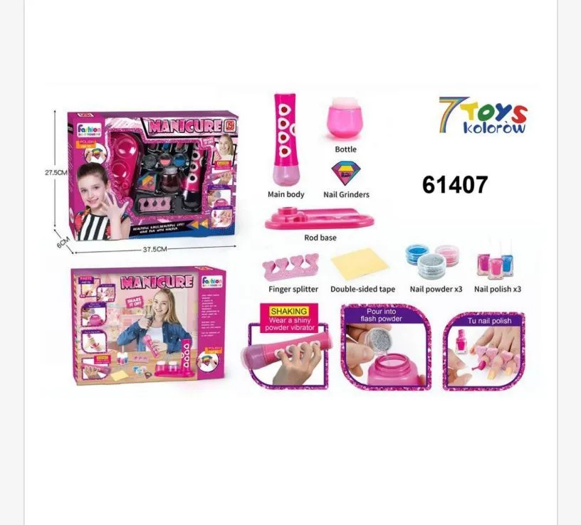 Zestaw Zabawka Manicure 7Toys 61407