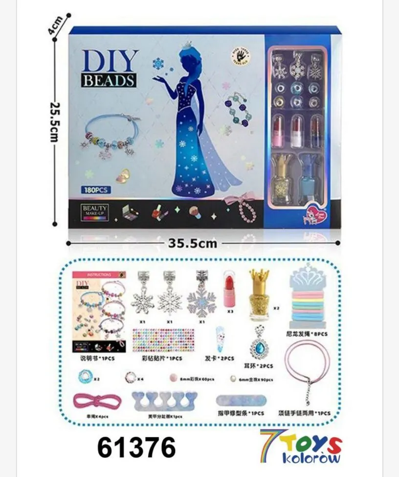 Zestaw DIY Zabawki do Robienia Biżuterii Księżniczka
