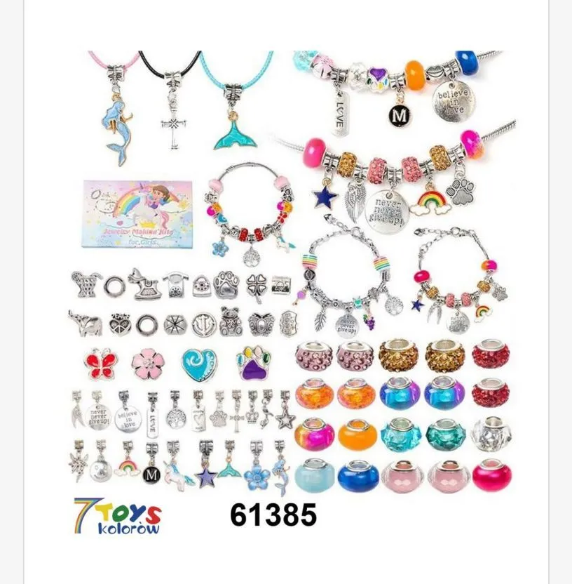 Zestaw zabawek do robienia biżuterii DIY 61385