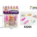 Zestaw DIY Jewelry Kit koraliki ozdoby 19x14x1.5cm