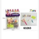 Zestaw DIY do robienia biżuterii motyle 19x14cm
