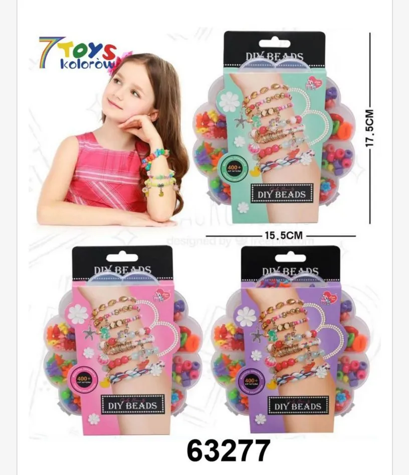 Zestaw DIY Beads do Robienia Bransoletek 63277