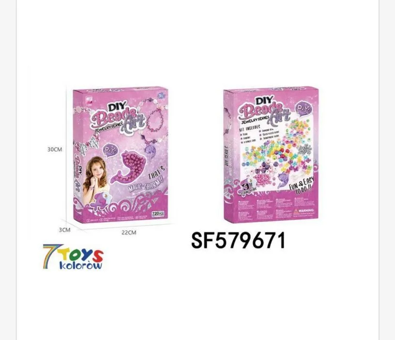 Zestaw Zabawki Koraliki DIY Princess DIY Jewelry SF579671