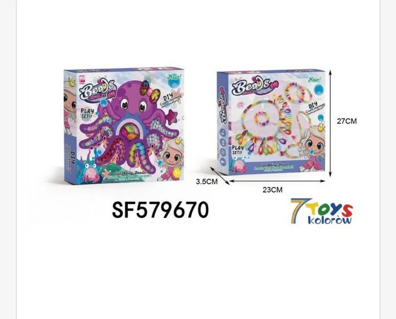 Zestaw koralików DIY Beads octopus SF579670