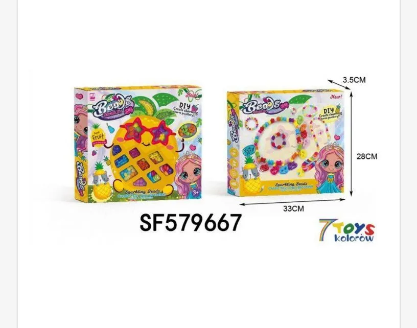 Zestaw Zabawki Koraliki DIY Beads SF579667
