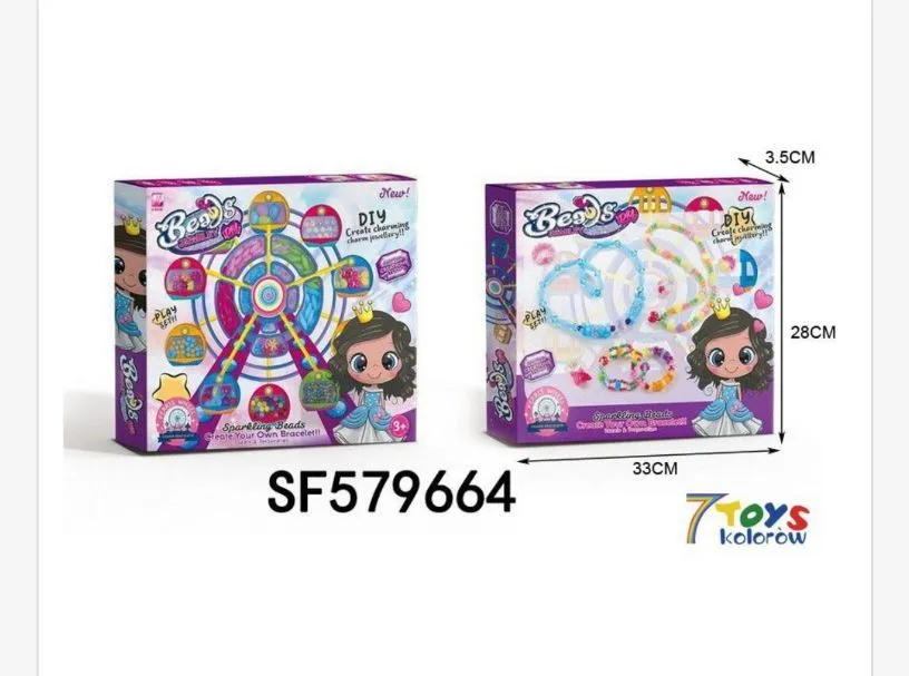 Zestaw Zabawki Koraliki DIY Beads Bands SF57964