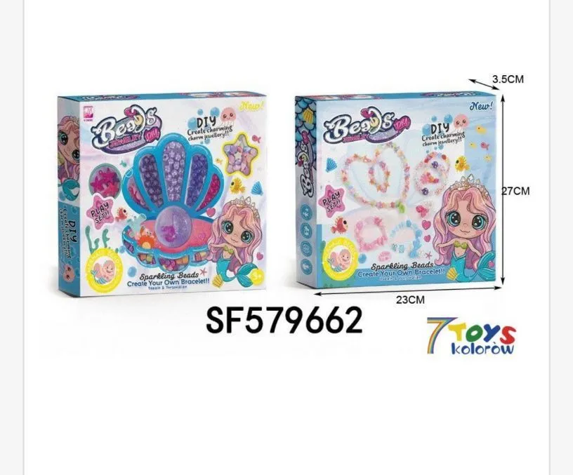 Zestaw Zabawki Koraliki DIY Muszelka Beads SF579662