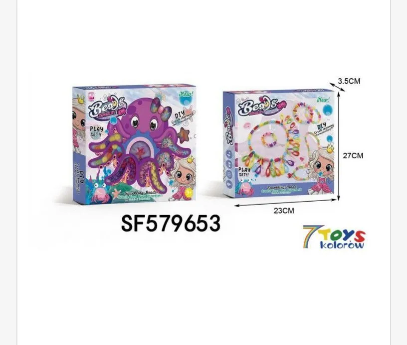 Zestaw koralików DIY Beads Play octopus SF57965