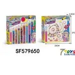 Zestaw Zabawki Koraliki DIY Beads z Kredkami SF579650