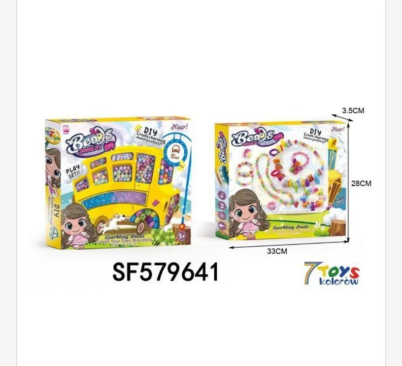Zestaw Zabawki Koraliki DIY Beads SF579641