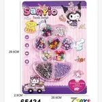 Zestaw koralików DIY Beads Shop Sanrio 29x20.5cm