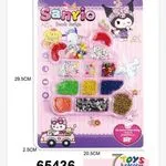 Zestaw koralików DIY Sanrio z postaciami 29x20.5x2.5cm