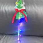 Lampka LED Dekoracyjna Choinka Świąteczna z Śniegiem