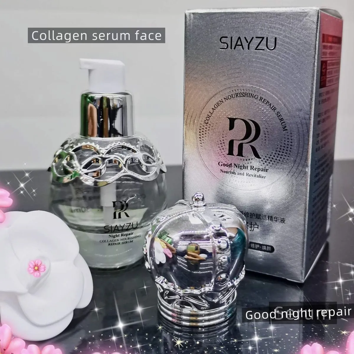 SIAYZU Collagen Serum do twarzy Good Night Repair