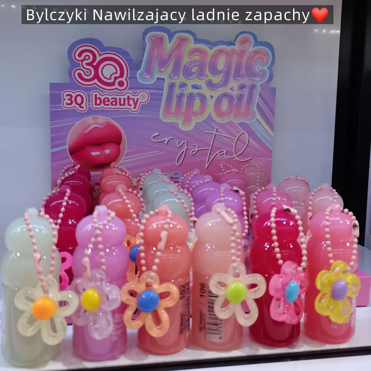 Balsam Nawilżający do Ust 3Q Magic Lip Oil Crystal 100ml