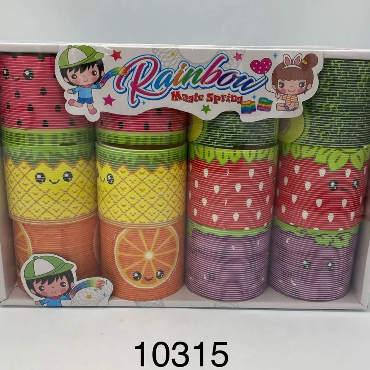 Zabawki Rainbow Magic Spring - mini sprężynki