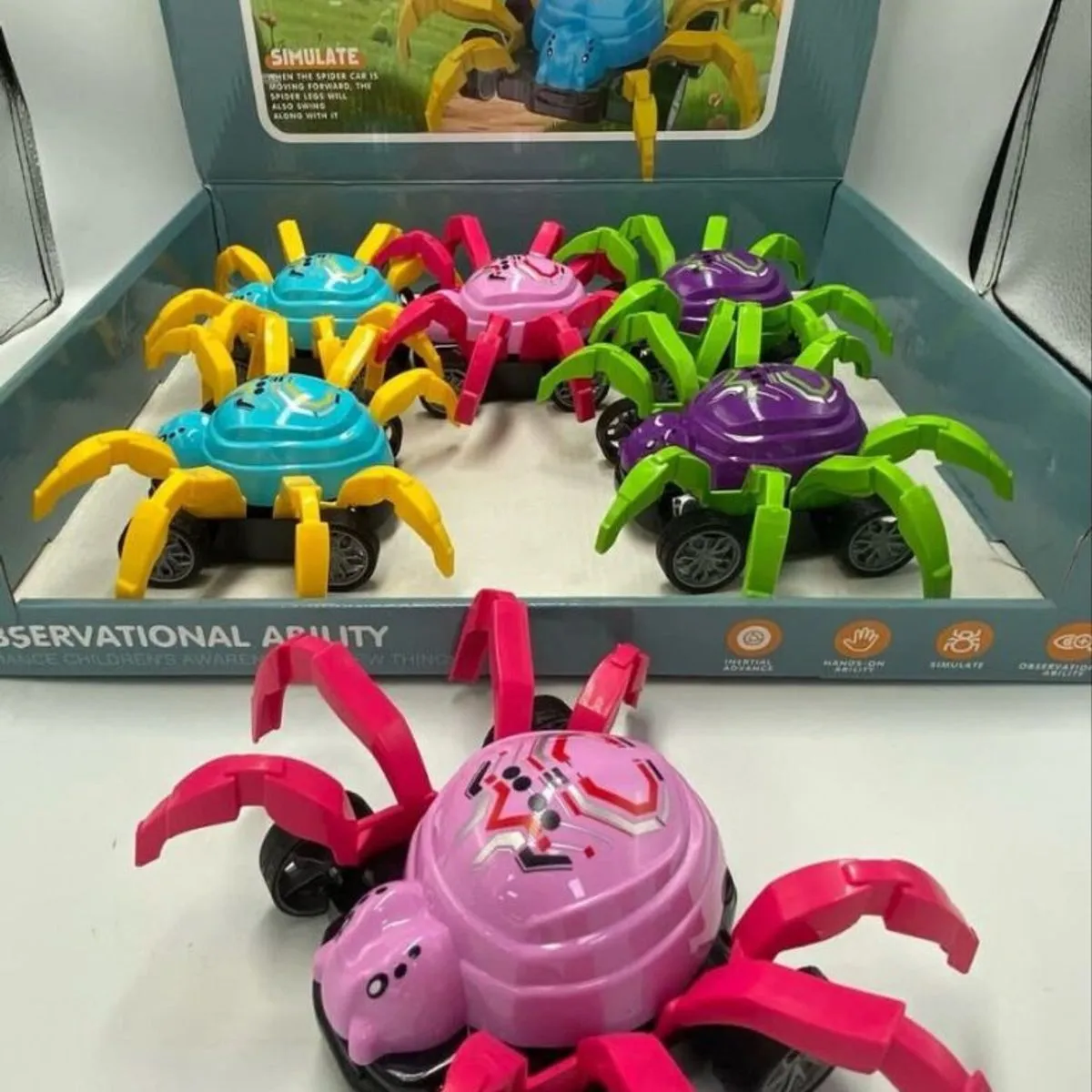 Zabawka Spider Car - elektryczny samochód pająk