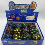 Piłki Bouncy Ball kolorowe, opak. 12 szt