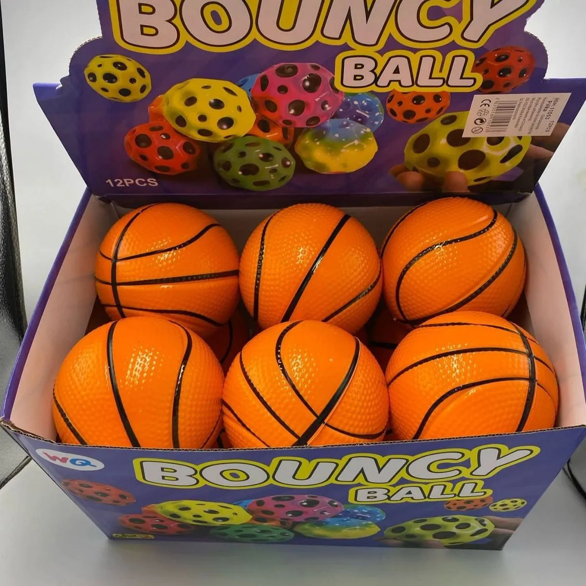 Zabawki Bouncy Ball Piłki Koszykarskie 11cm