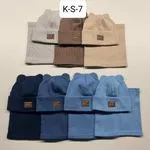Komplet Czapka Komin dla Dzieci z Uszami K-S-7