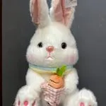 Maskotka Pluszowa Królik 30cm z Marchewką