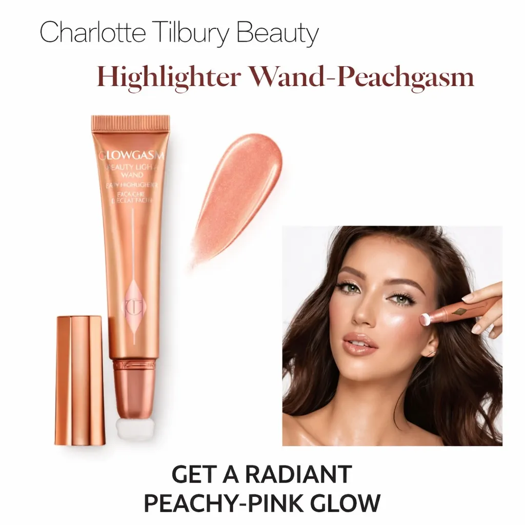 Rozświetlacz do twarzy w płynie Charlotte Tilbury Peachgasm