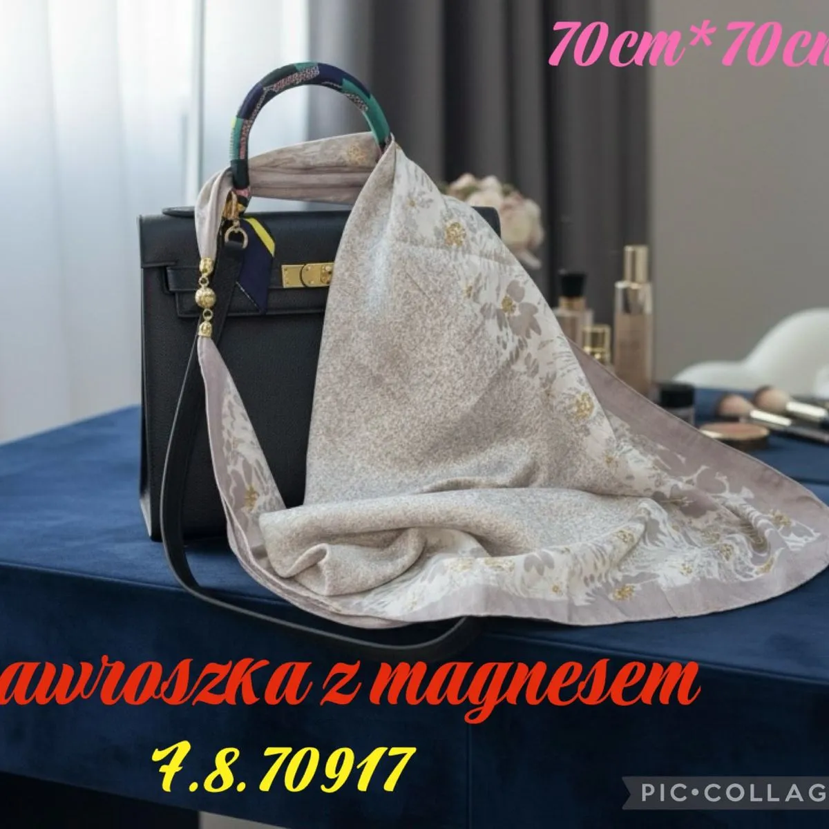 Gawroszka Damska 70cm x 70cm z magnesem