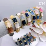 Bransoletki damskie ceramiczne wielokolorowe 12 szt/opak.