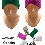 Opaski damskie Alpaka turban zielony fuksjowy beżowy