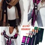 Szale damskie wzór kratka CASHMERE CH57107