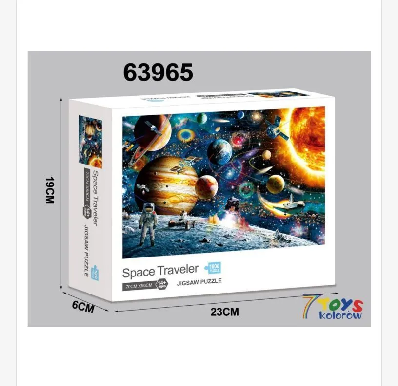Puzzle Space Traveler 1000 elementów