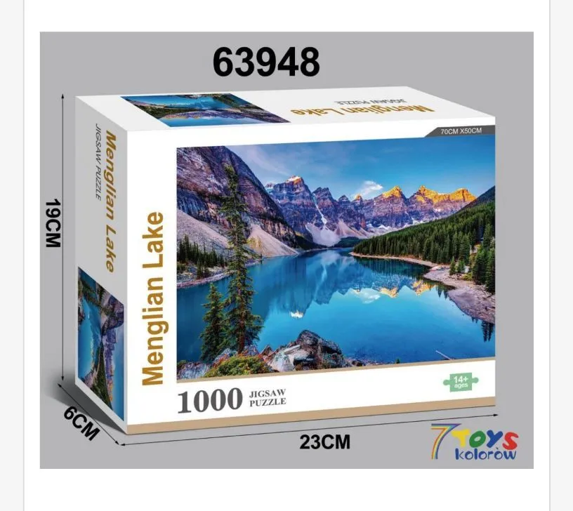 Puzzle Menglian Lake 1000 elementów