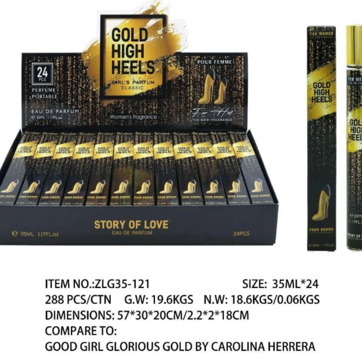 Perfumy Gold High Heels 35ml Eau de Parfum