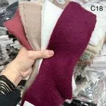 Skarpetki damskie futrzane C18, 4 kolory