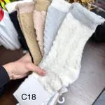 Skarpetki damskie futrzane C18, 5 kolorów
