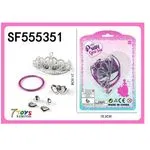 Zestaw biżuteria Pretty Girl SF555351 korona bransoletka