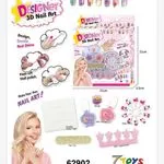 Zestaw Designer 3D Nail Art do malowania paznokci dla dzieci