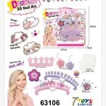 Zestaw Designer 3D Nail Art do malowania paznokci dla dzieci