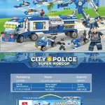 Klocki City Police Super Robcop 443PCS