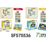 Zestaw zabawek kolorowych 125 pcs SF575536