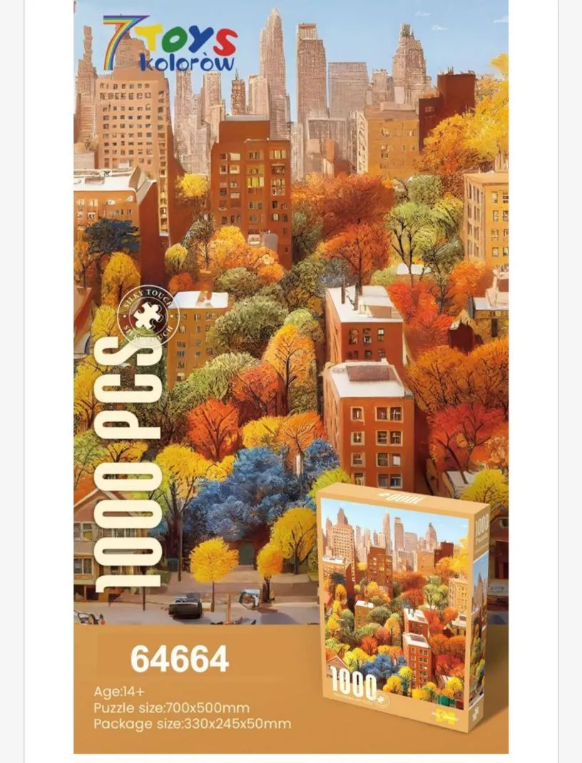 Puzzle 1000 elementów Manhattan jesienią 64664