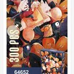 Puzzle 300 elementów Kolorowy Wóz z Postaciami